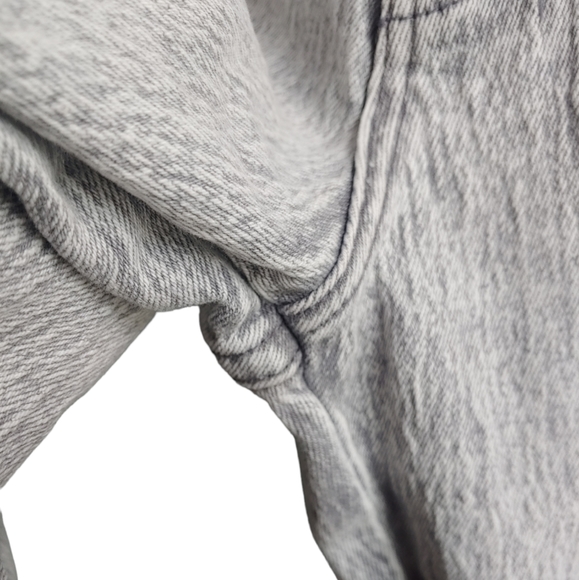 Vintage 1980’s PURE JEANSWEAR ACID WASHED Grey Jeans 31x29 Retro Rock Hairband - Picture 5 of 14